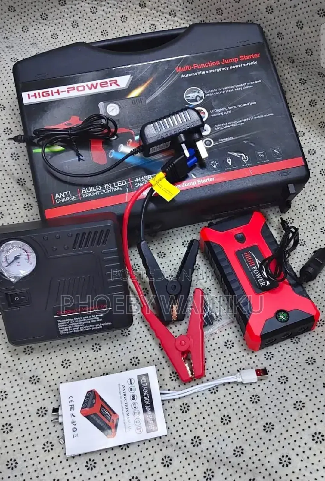 Jump Starter Kit/Jump Starter Kit With Accessories