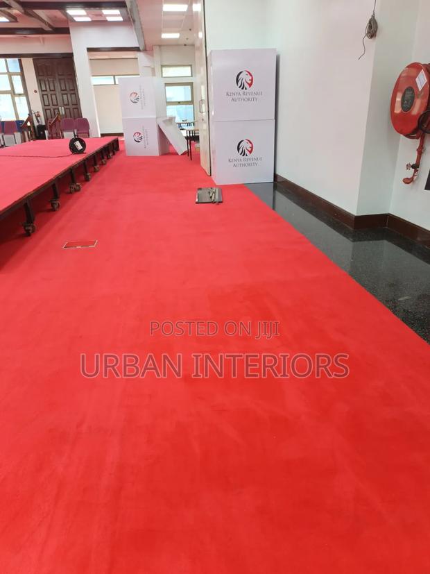 Office Red Carpet Office Red Carpet for Flat Surfaces - thumbnail 2