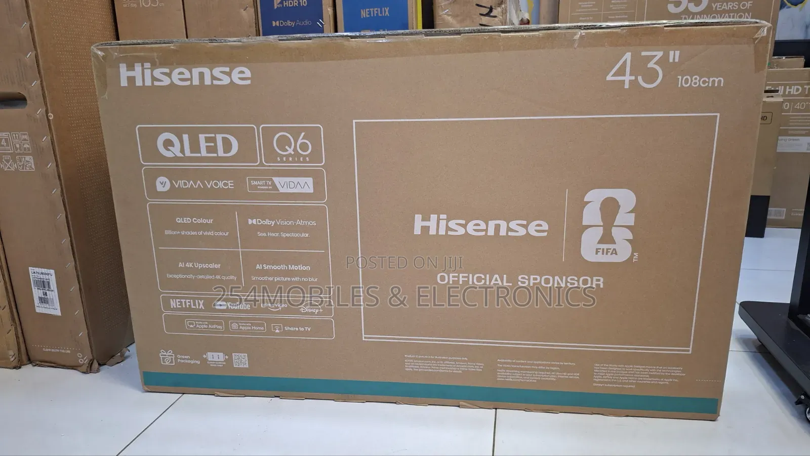 Hisense 43q6qken 43 Inch Smart Qled Tv