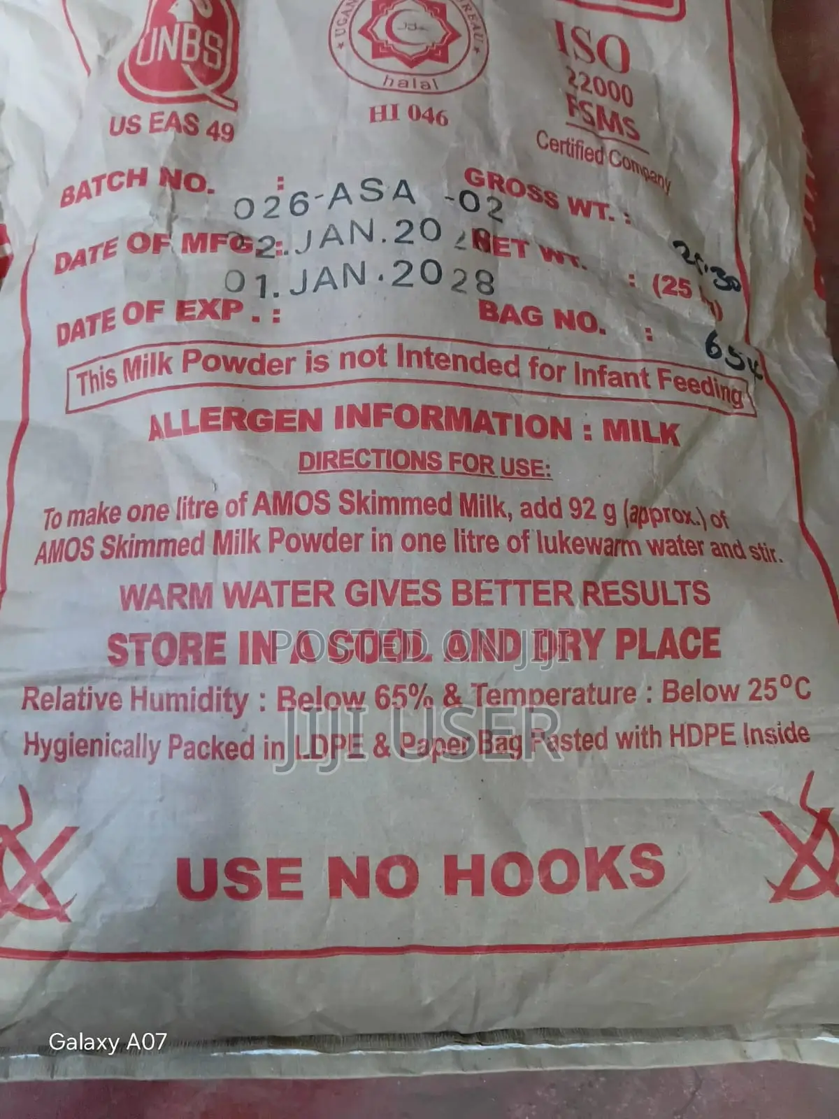 Skimmed Milk Powder -25kg