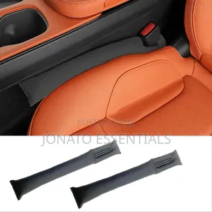Car Seat Gap Filler Organizer Anti-Drop Padding Black