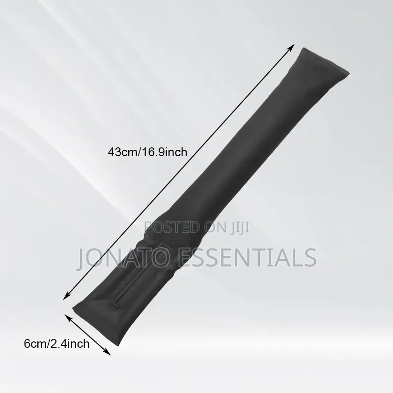 Car Seat Gap Filler Organizer Anti-Drop Padding Black