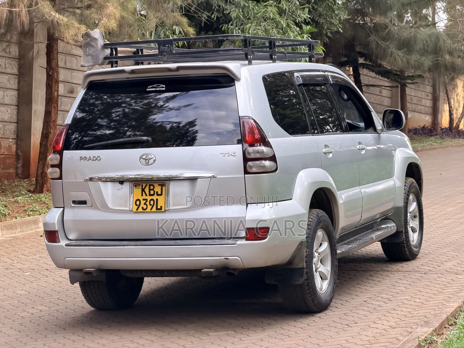Toyota Land Cruiser Prado 3.0 D-4D 5dr 2004 Silver