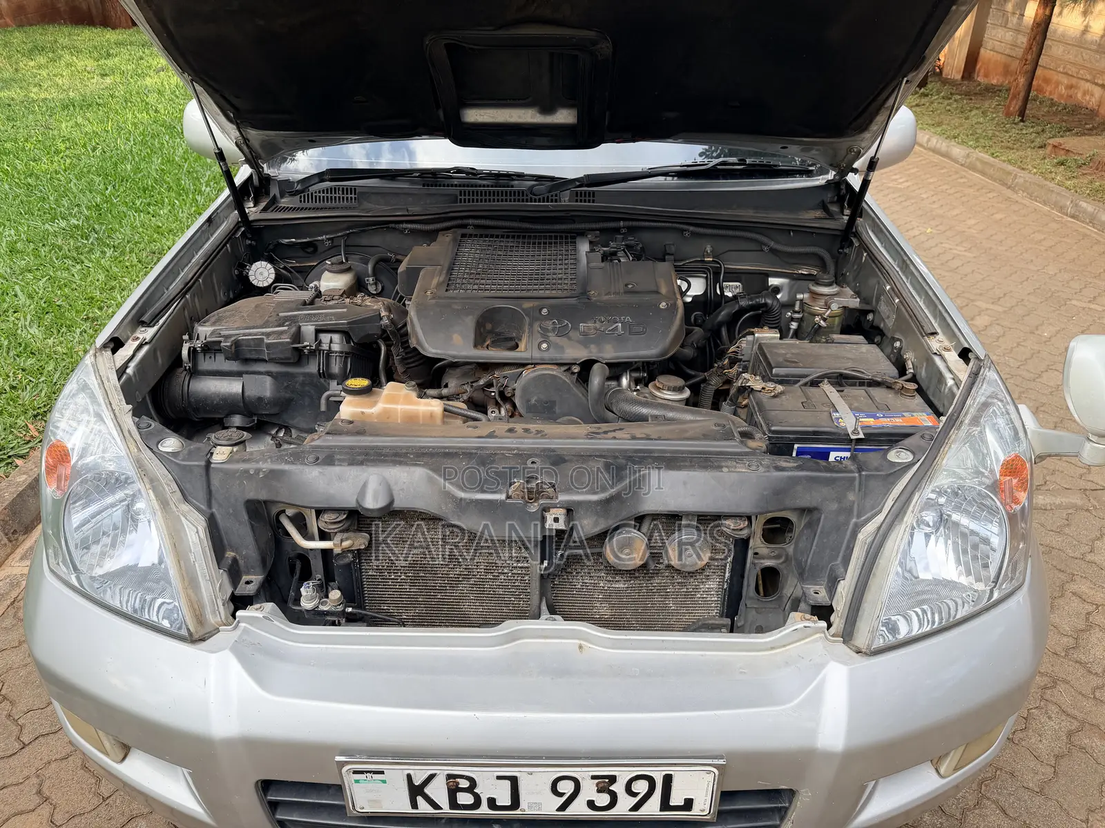 Toyota Land Cruiser Prado 3.0 D-4D 5dr 2004 Silver