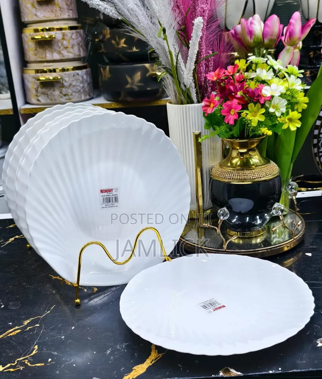 6-Piece Shell Plate Set - Jf