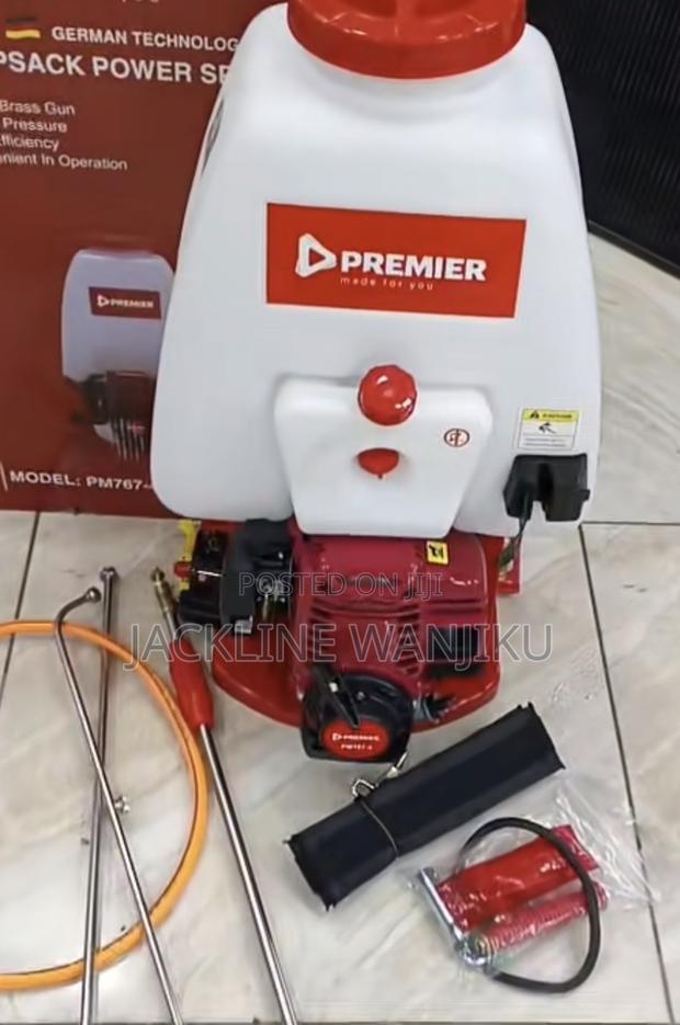 Premier Knapsack Sprayer Machine/Engin Knapsack Sprayer/Petrol Powered - main view