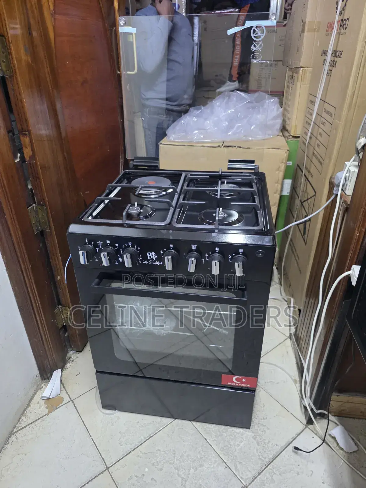 BJS 60by60 Free Standing Cooker Elite