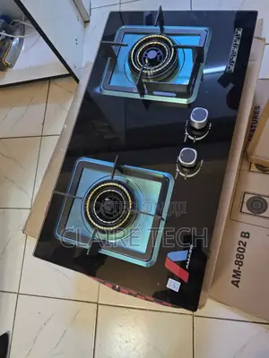 Amaze 2 Burner Built-in Glass Gas Hob – Elegant Kitchen Solution