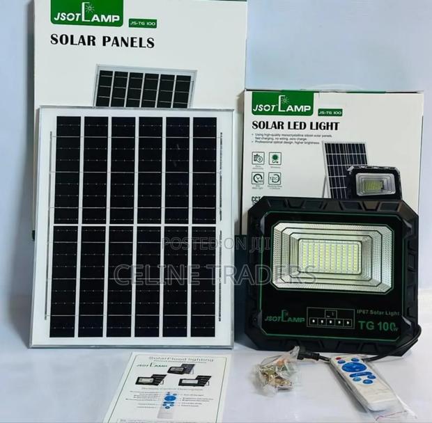 Jsot 100watts Solar Lamp/Jsot Solar Floodlight - main view