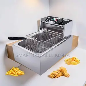 Easy- Clean 4l/6l/10l Electric Single Tank Stainless Steel Deep Fryer