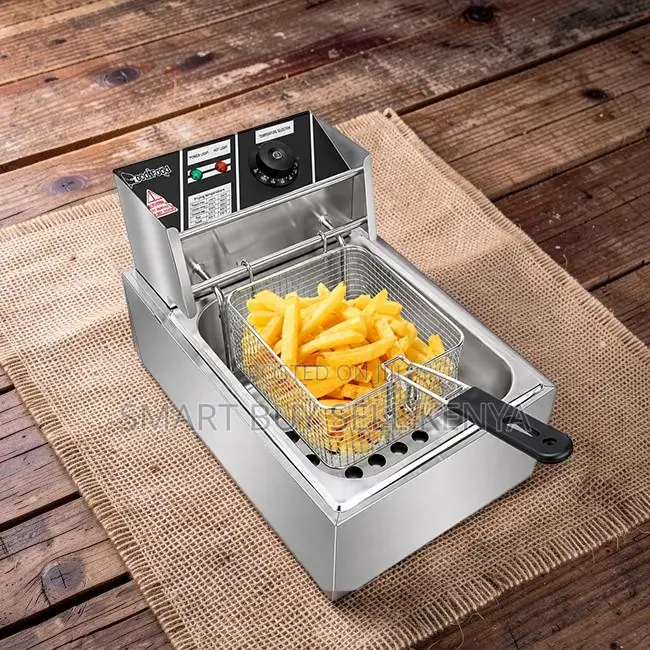 Value-packed 4l/6l/10l Electric Single Tank Stainless Steel Deep Fryer