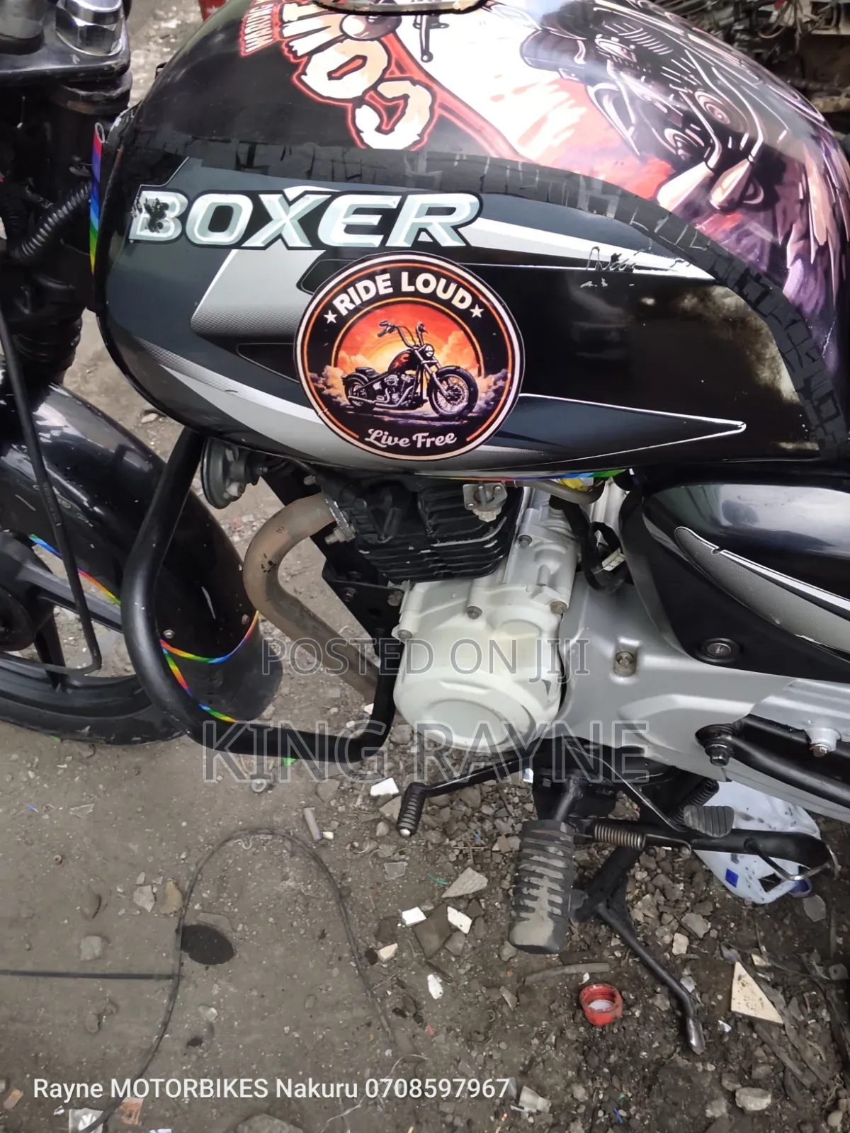 Bajaj Boxer 150 UG 2025 Black