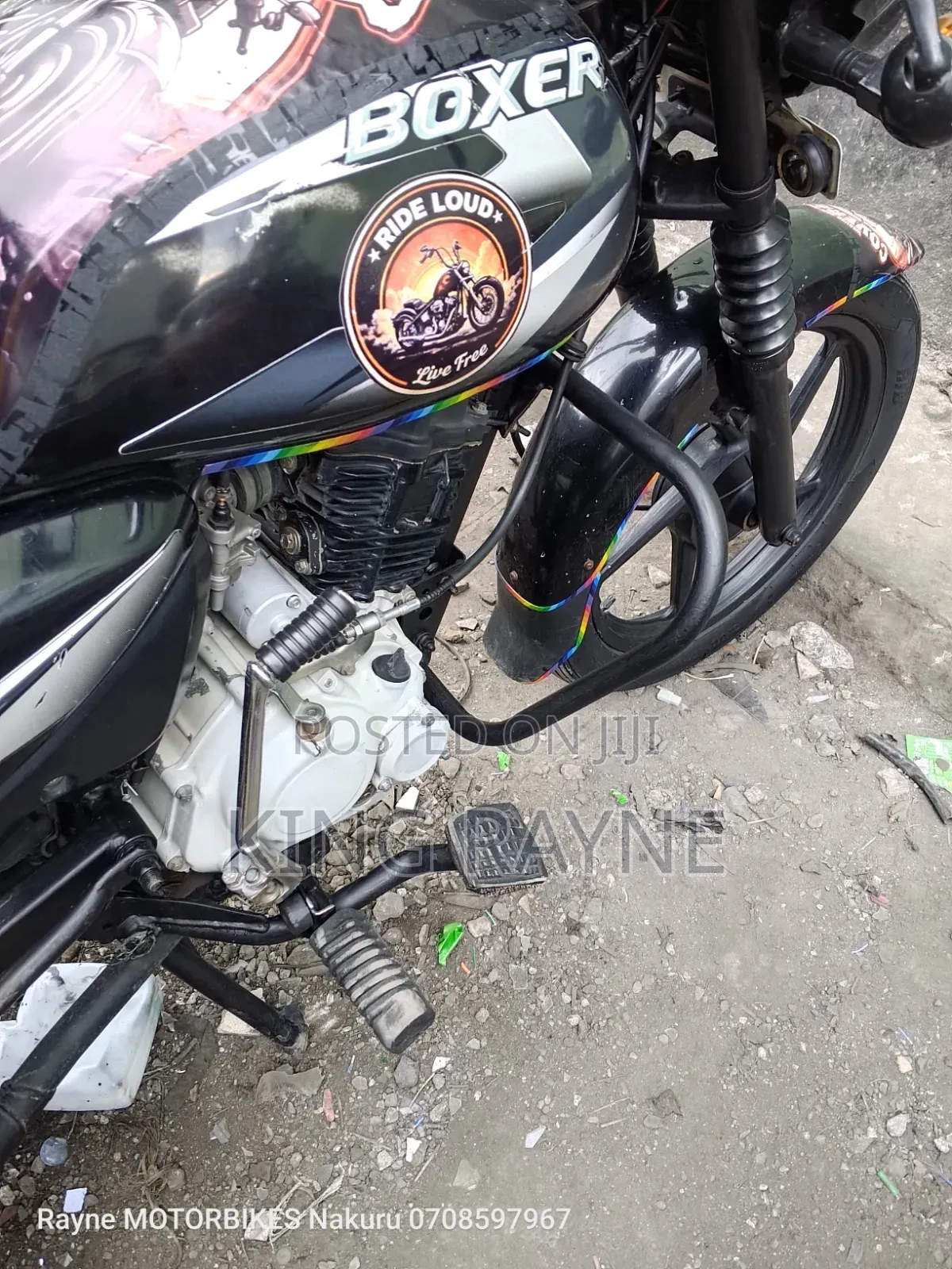 Bajaj Boxer 150 UG 2025 Black