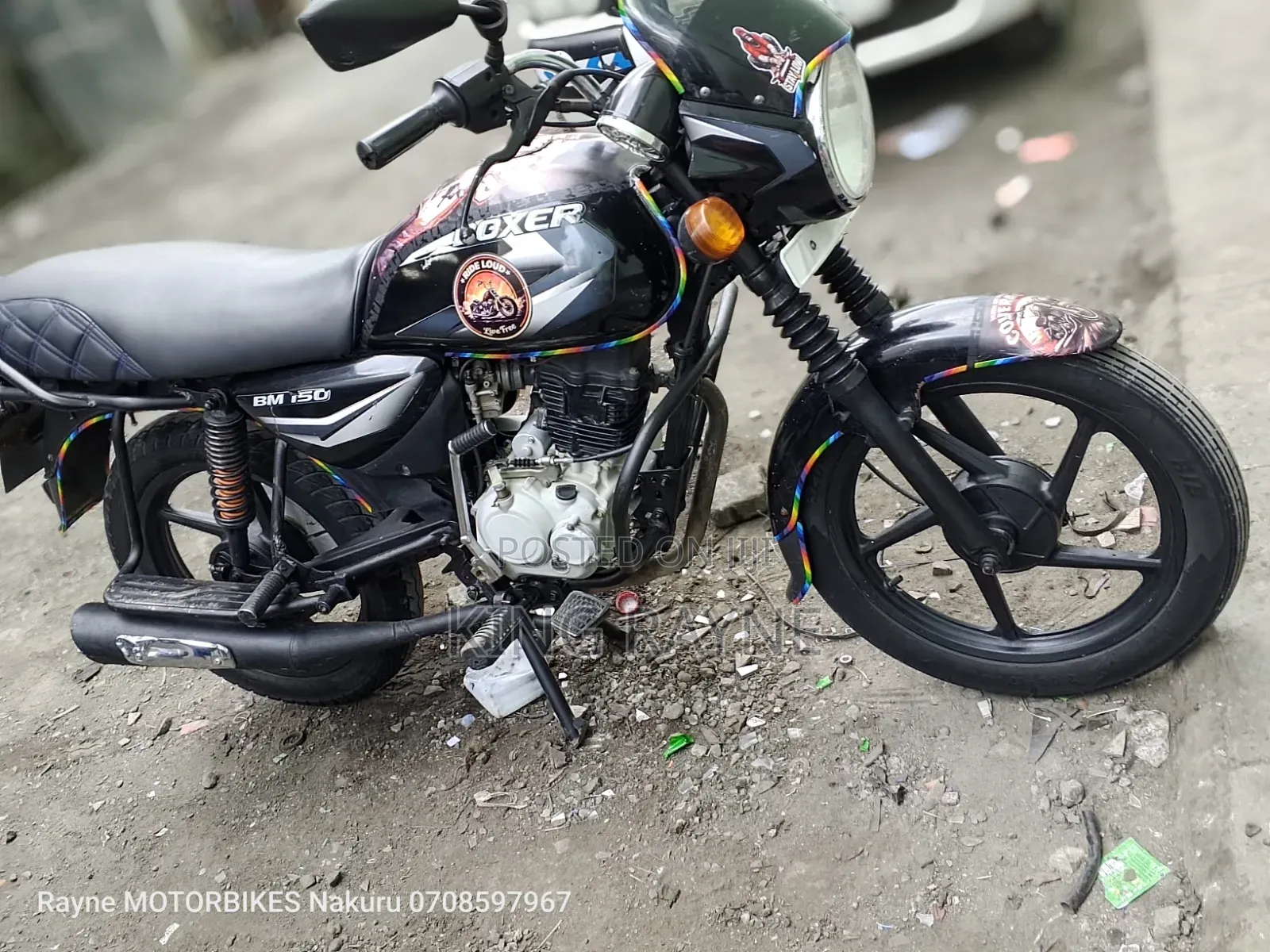 Bajaj Boxer 150 UG 2025 Black