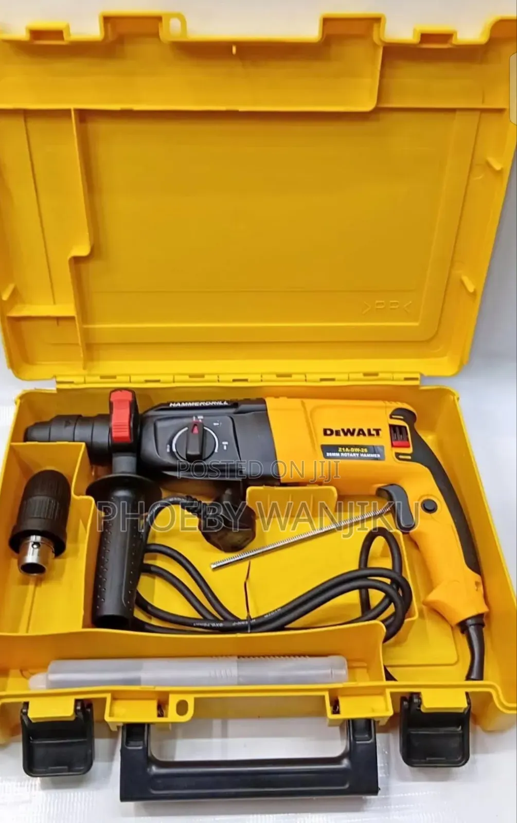 Dewalt Rotary Hammer/Electric Dewalt Rotary Hammer With Double Chuck