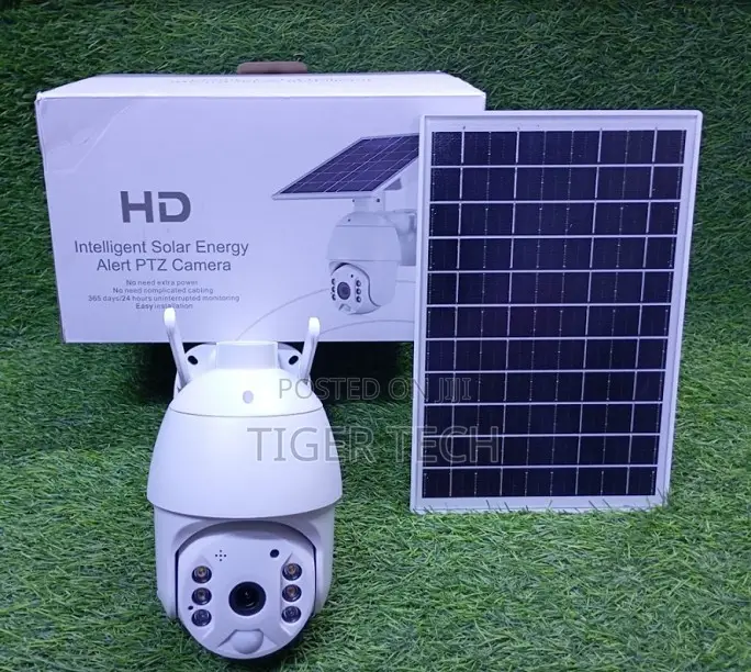 Ubox Metallic 4g Lte Solar Energy Hd Single Lens Security Camera