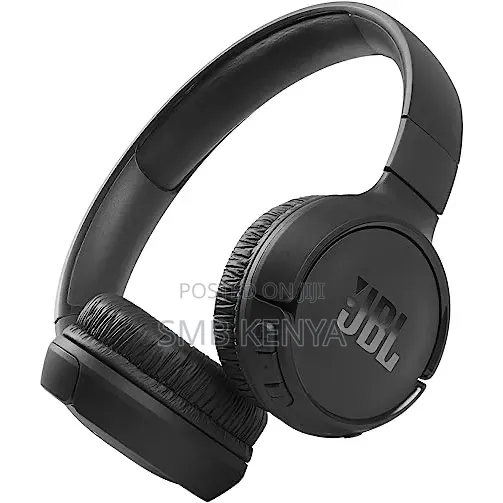 JBL Tune 510bt Wireless on-Ear Headphones With Purebass Sound – Black