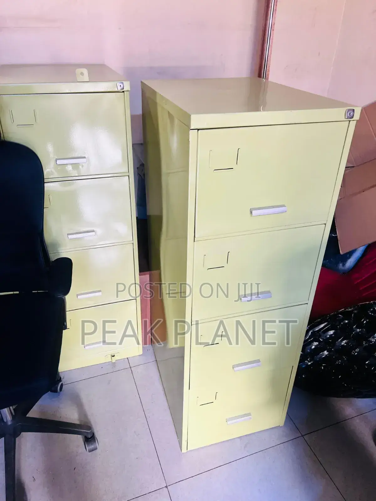 Ex-Uk Office Cabinet – 4 Drawer Filing Unit 