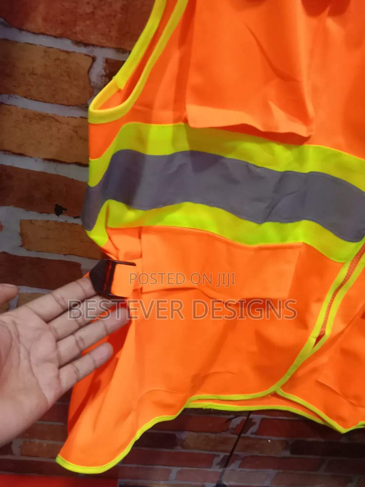 Heavy Orange Quality Reflector Jacket