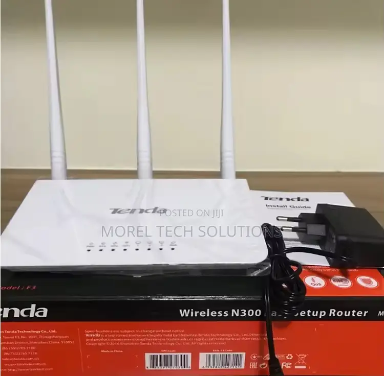 Second-Hand Tenda F3 300mbps Wifi Router