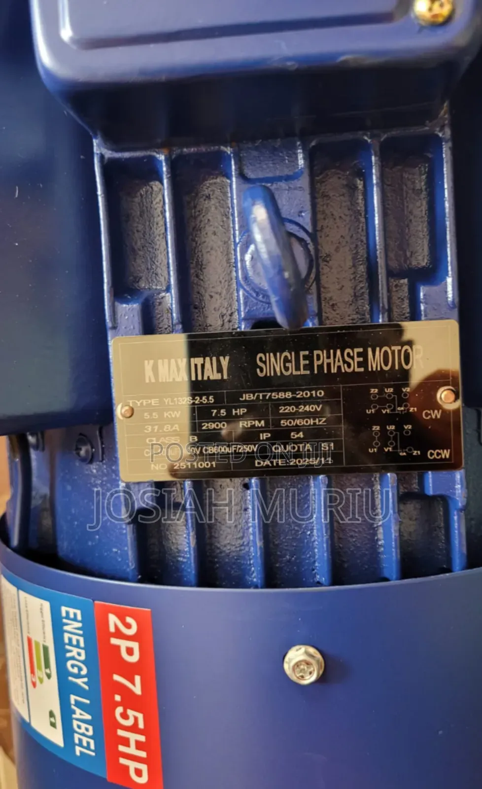 Kmax 7.5 High Speed Motor