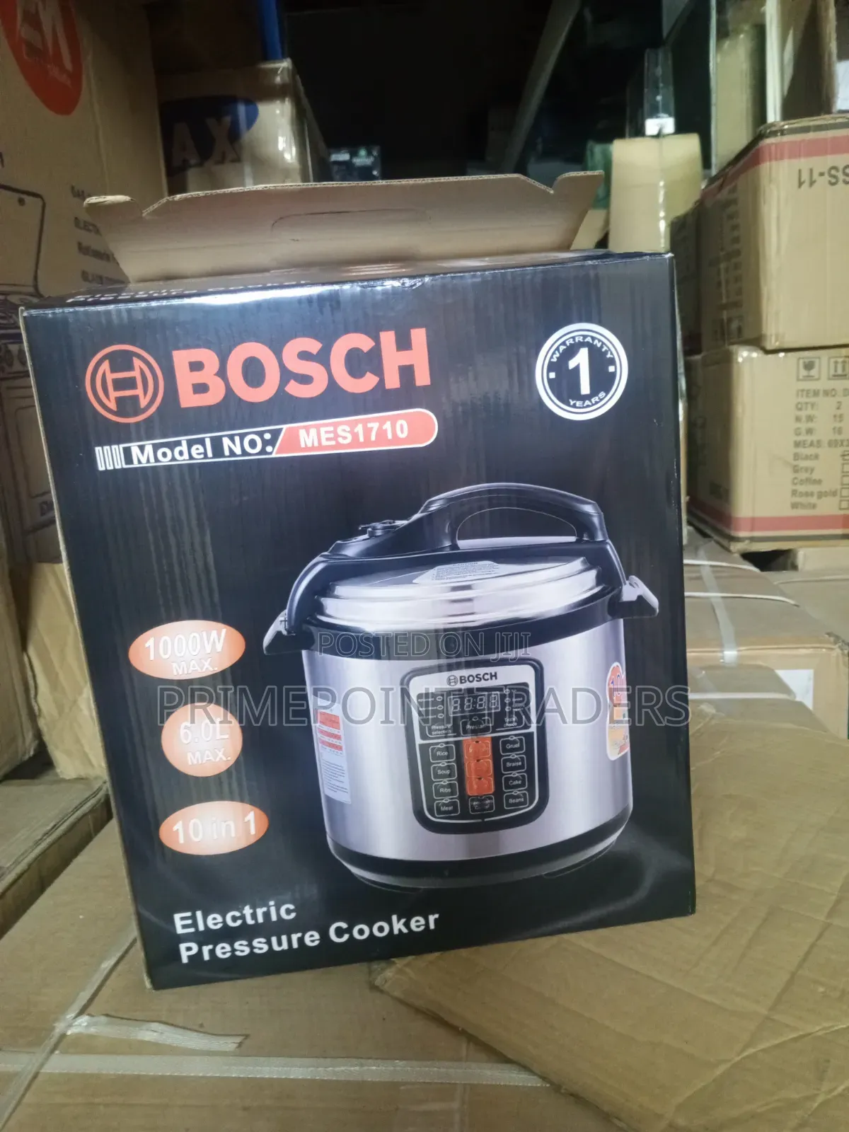 Bosch 6l Multi-Function Electric Pressure Cooker – Smart Cooking Made