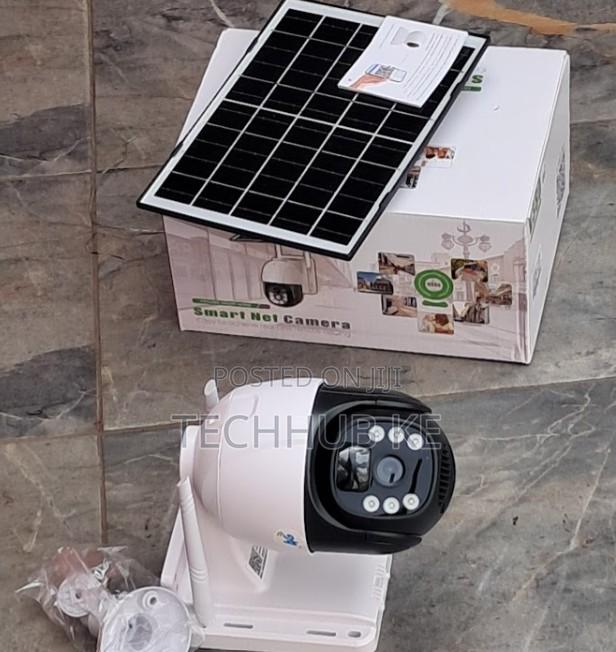 Ip66 Waterproof 4g Solar Surveillance Camera With Rechargeable Battery