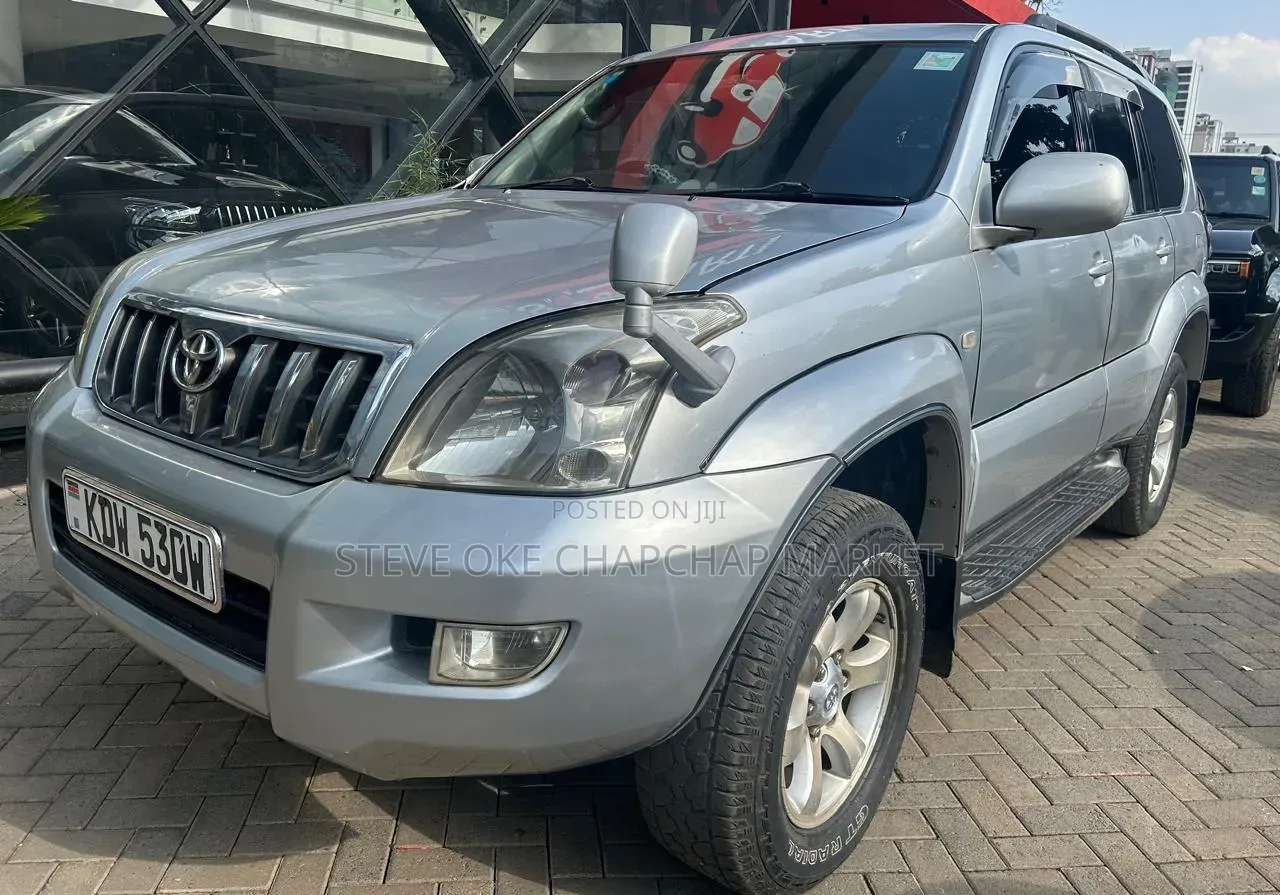 Toyota Land Cruiser Prado 2004 Silver