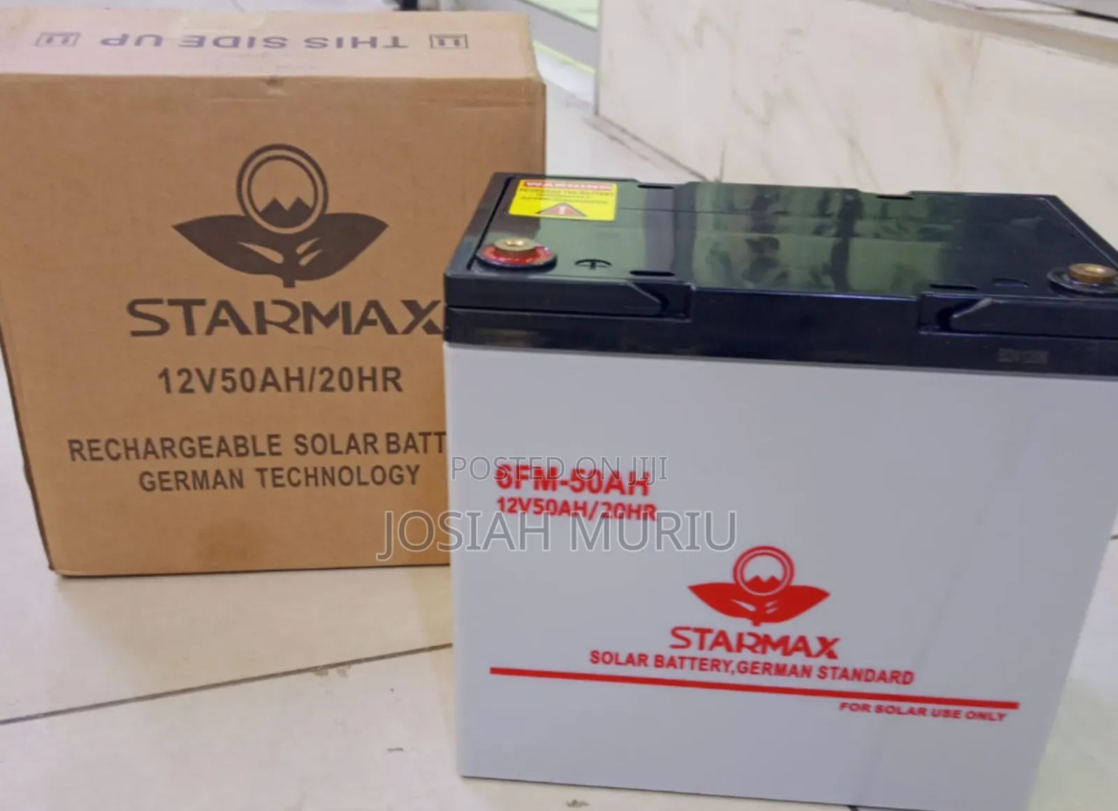 Starmax Battery 50ah