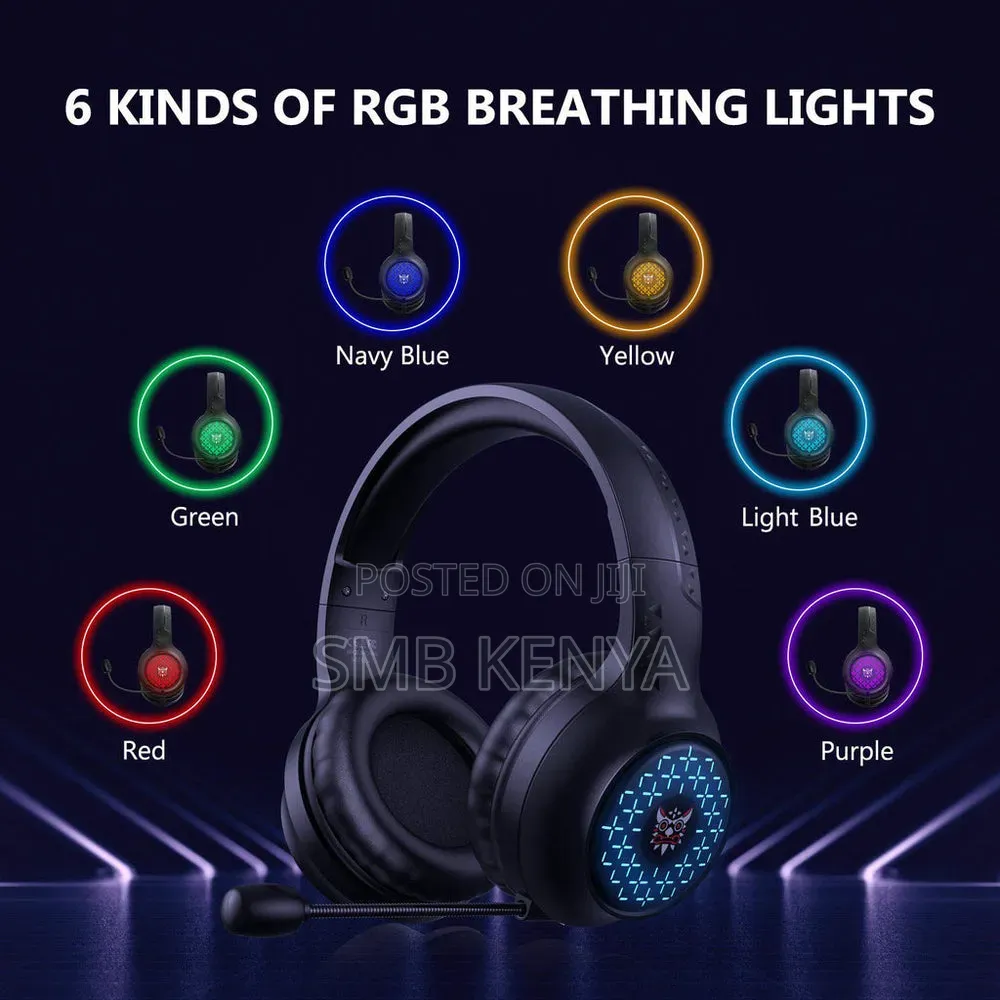 Onikuma X7 Pro RGB Wired Gaming Headset With Microphone (Black)