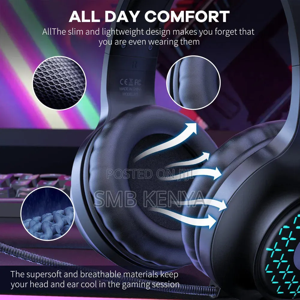 Onikuma X7 Pro RGB Wired Gaming Headset With Microphone (Black)