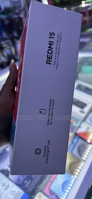 New Xiaomi Redmi 15 128 GB Black