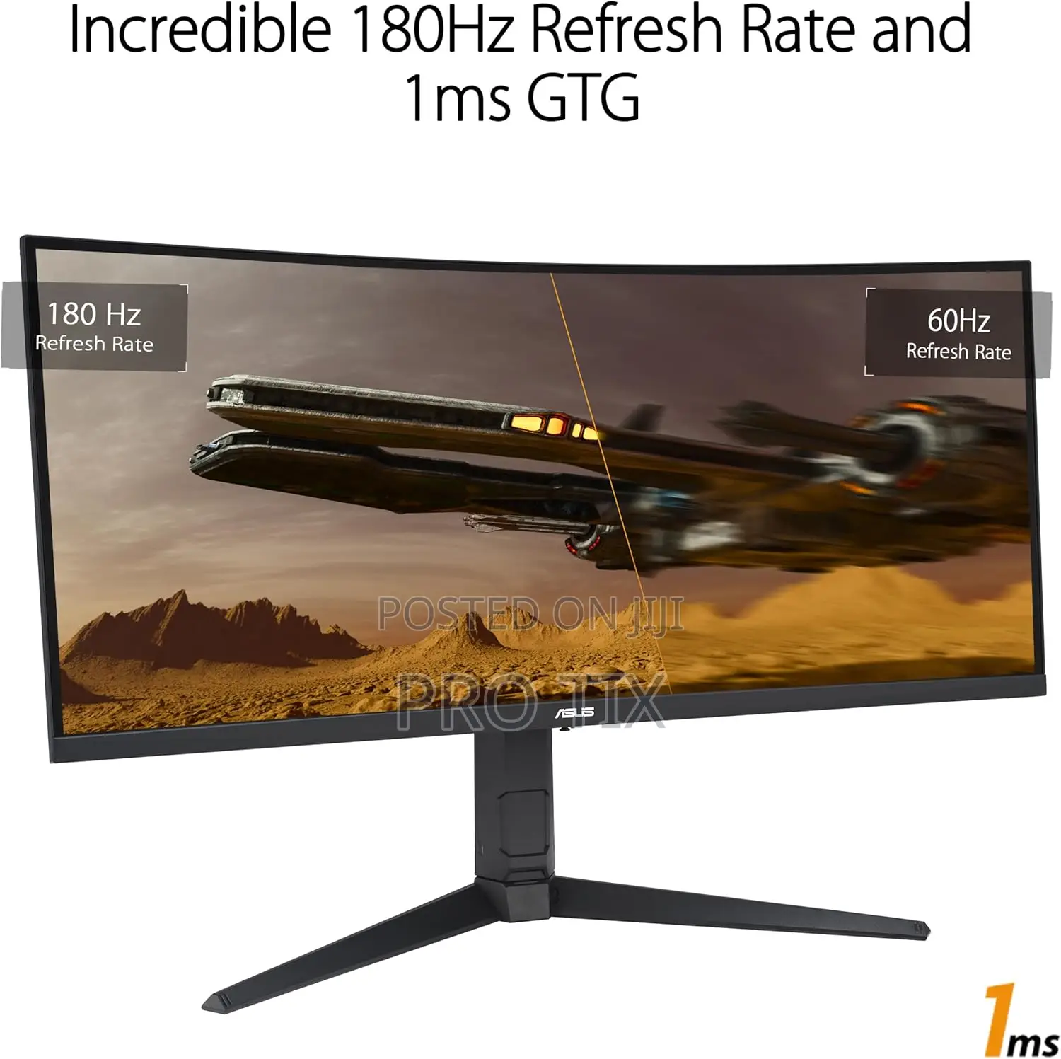Gaming Monitor Asus Tuf 34 Inch WQHD 180hz Vg34vql3a