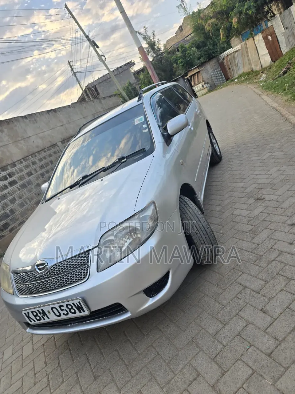 Toyota Corolla Fielder 2005 Silver