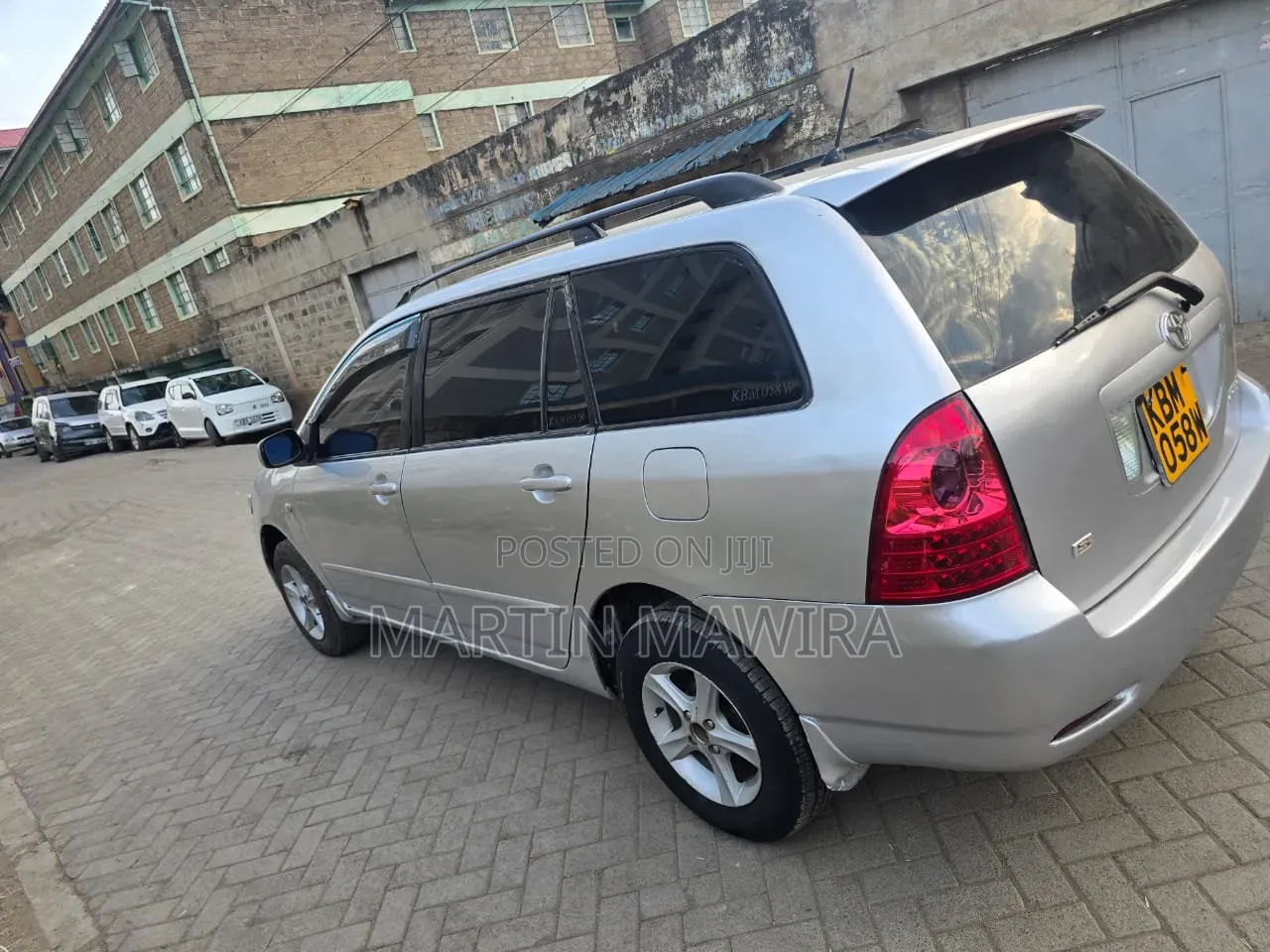 Toyota Corolla Fielder 2005 Silver