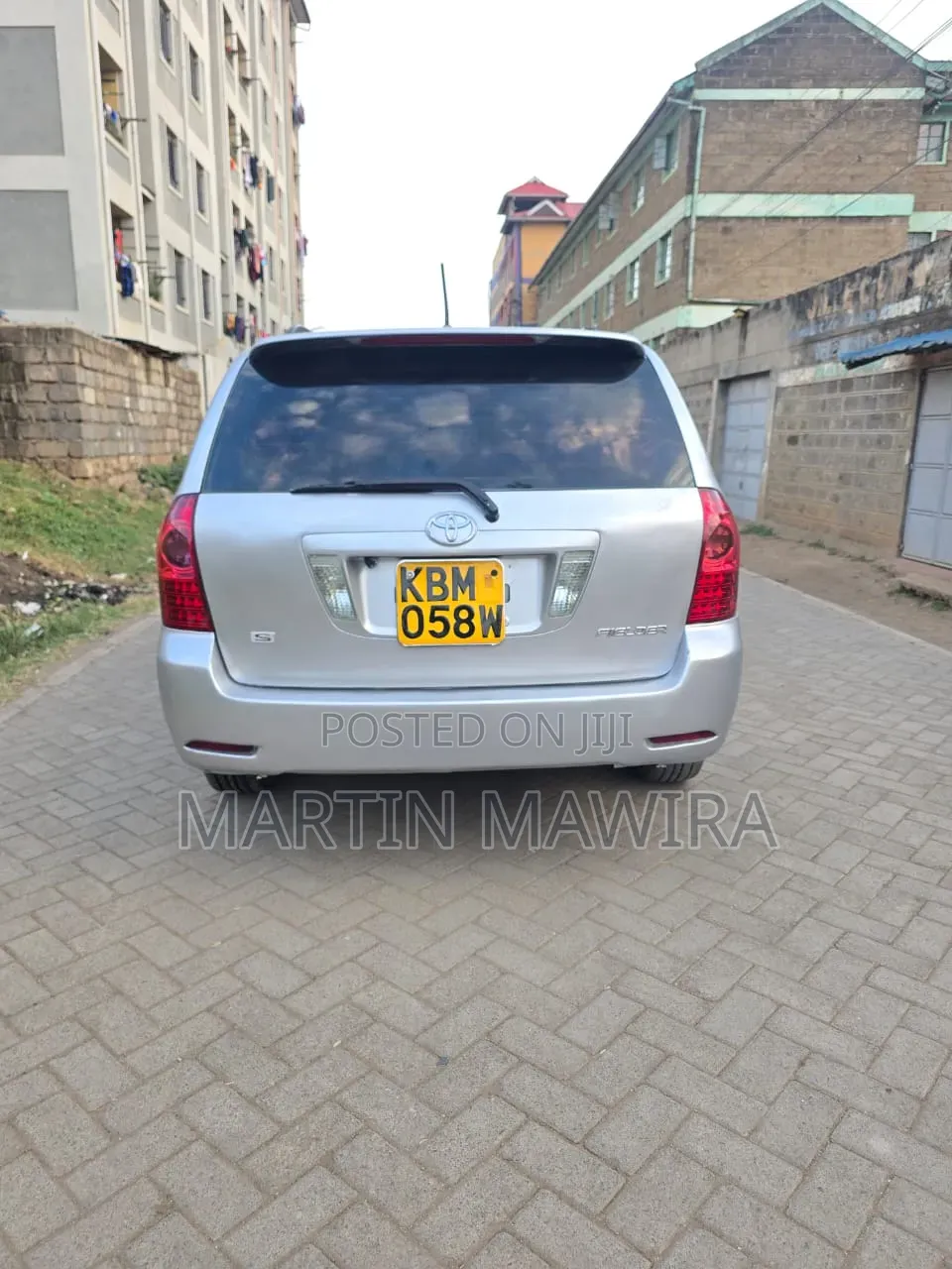 Toyota Corolla Fielder 2005 Silver