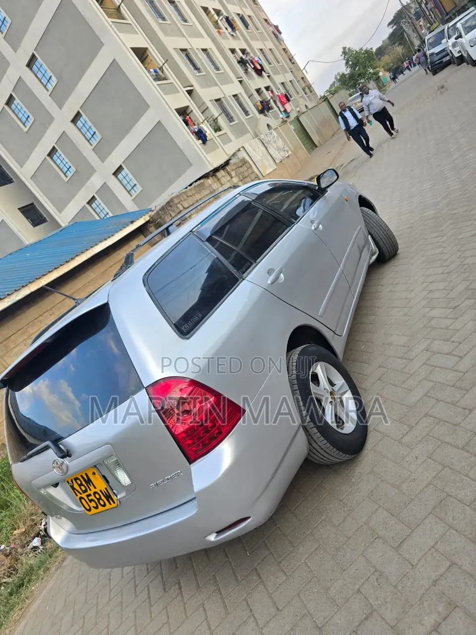 Toyota Corolla Fielder 2005 Silver