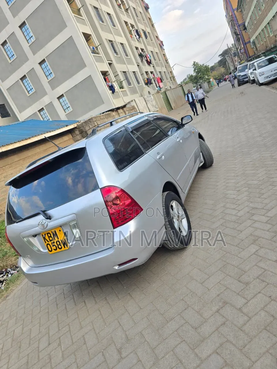 Toyota Corolla Fielder 2005 Silver