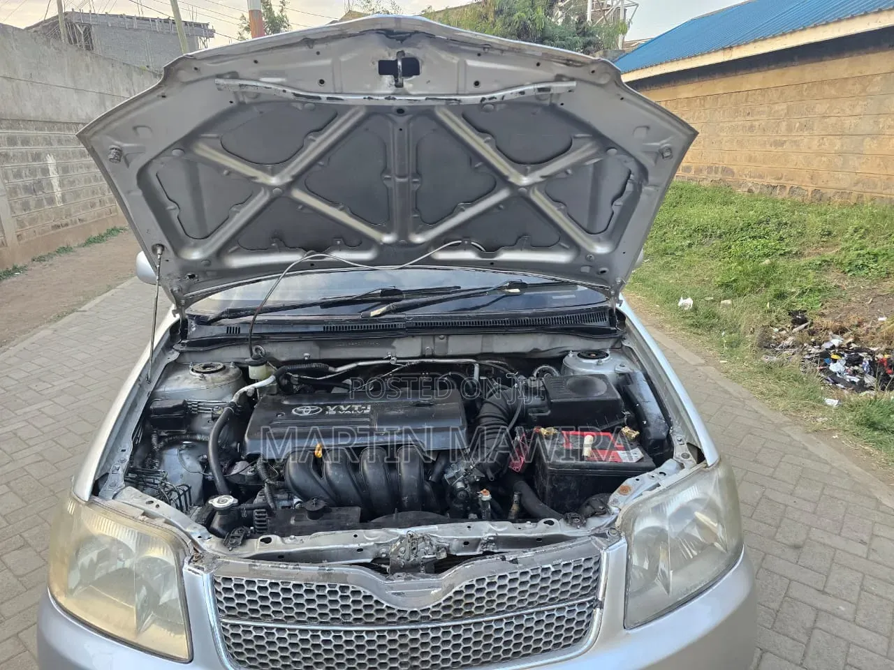 Toyota Corolla Fielder 2005 Silver