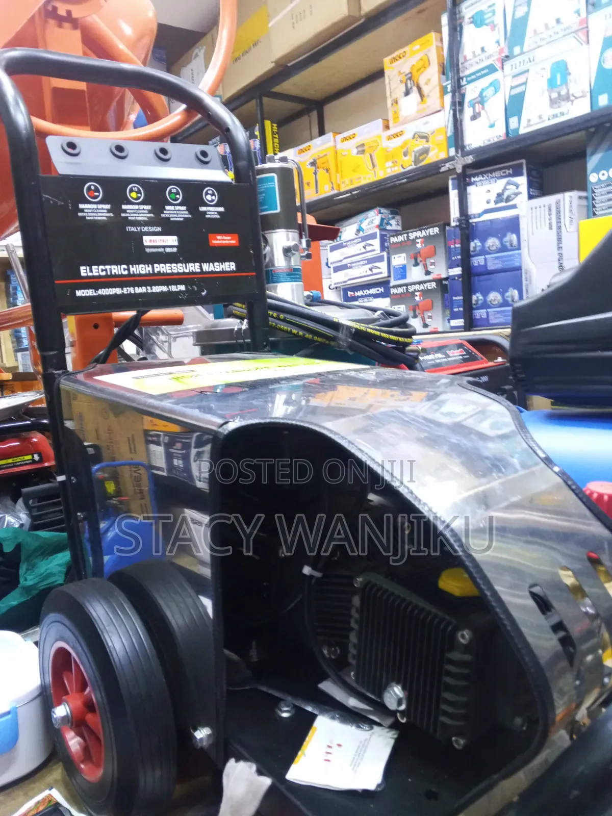 Electric High Pressure Washer Machine/ 4000psi Carwash