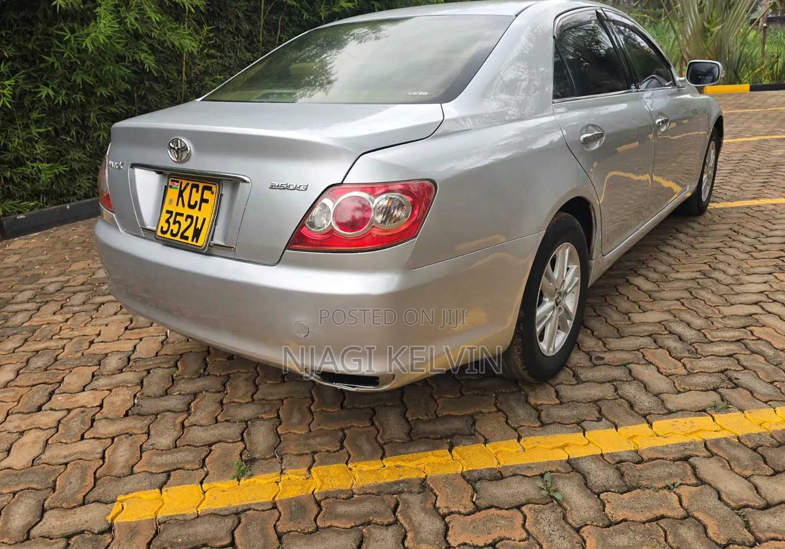 Toyota Mark X 2009 Silver