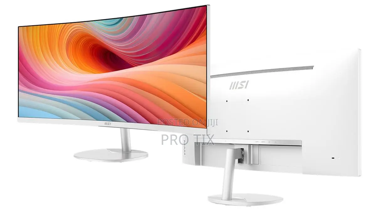 Msi Pro White 34 Inch WQHD 120hz Monitor Mp341cqw E12
