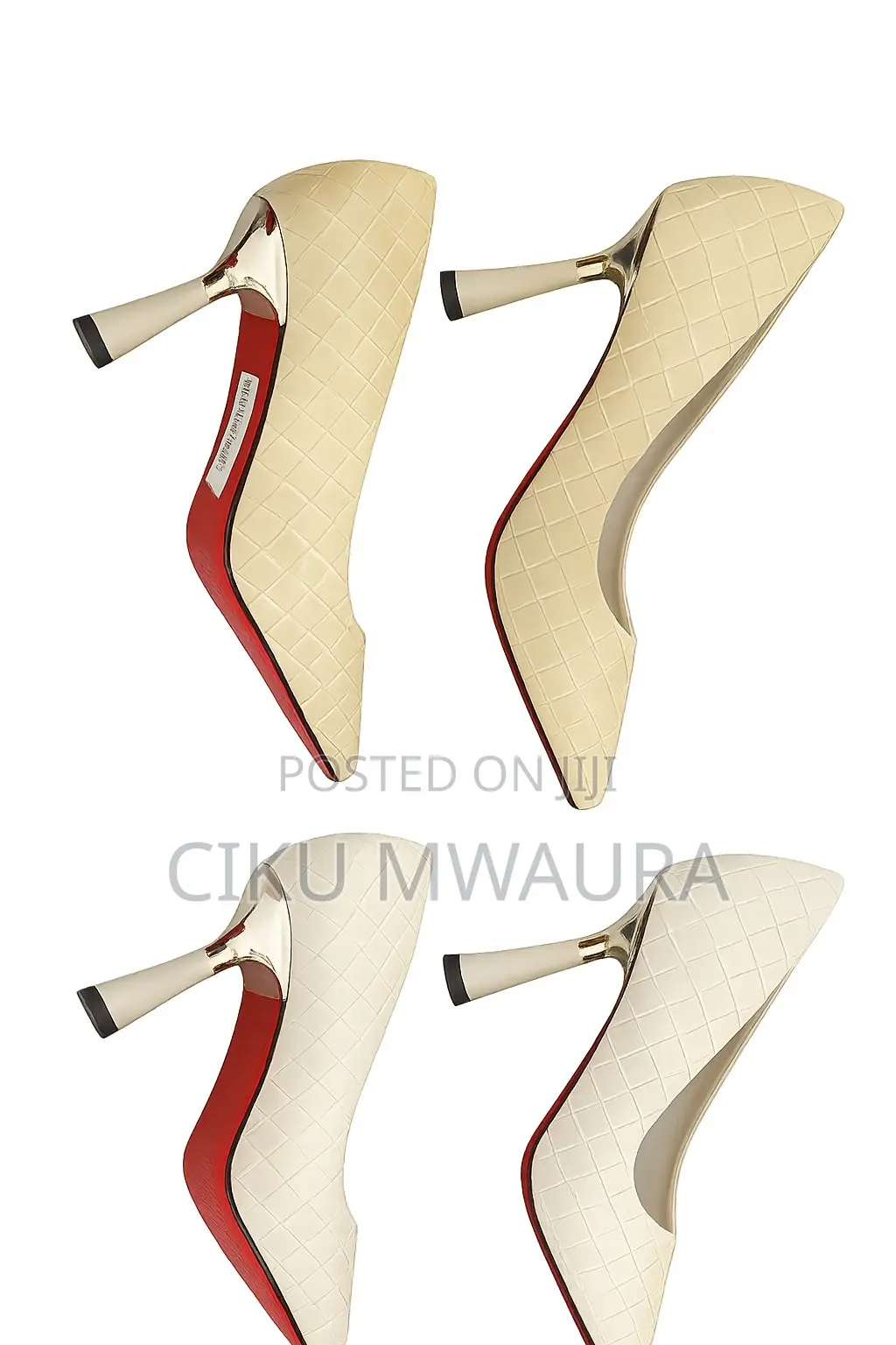 Like New Quilted Pointed Heels – Worn Once