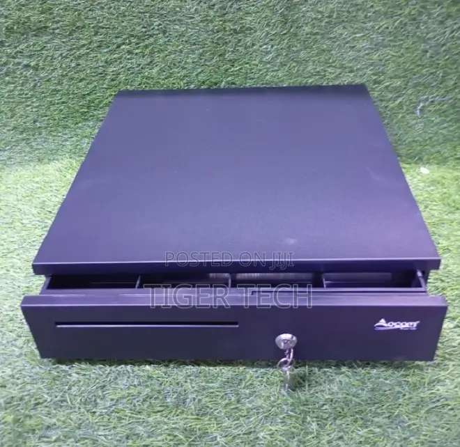 High Quality 4 Bill Slots 8 Coin Trays Metal Cash Register Pos System