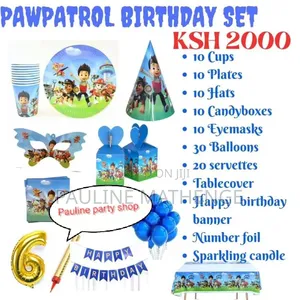Paw Patrol Birthday Package