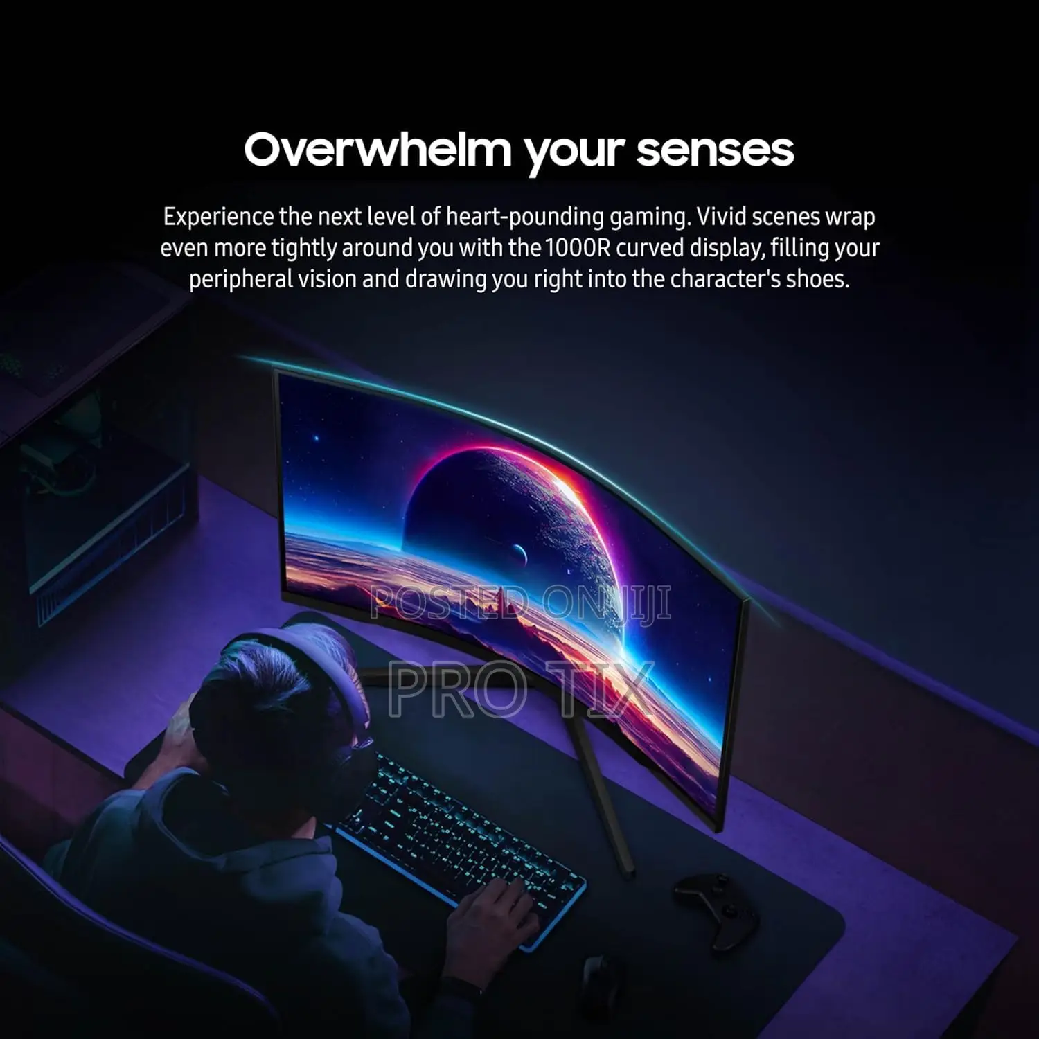 Gaming Samsung Odyssey G5 QHD 165hz Ls27cg552emxue