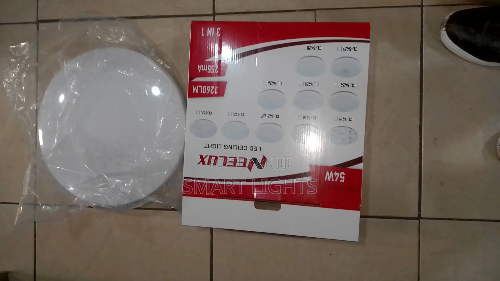 Neelux 54w Led Ceiling Light-3 in 1 Round Design- Brand New