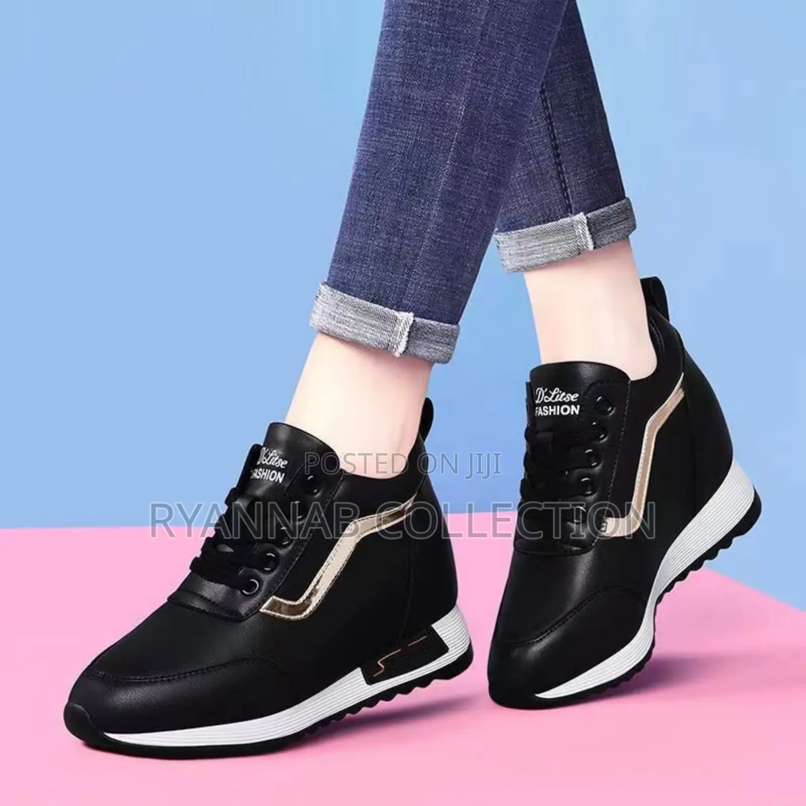 Sporty Wedge Sneaker