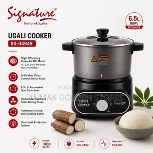 Signature 6.5l Ugali Cooker (1000w) Sg-04949