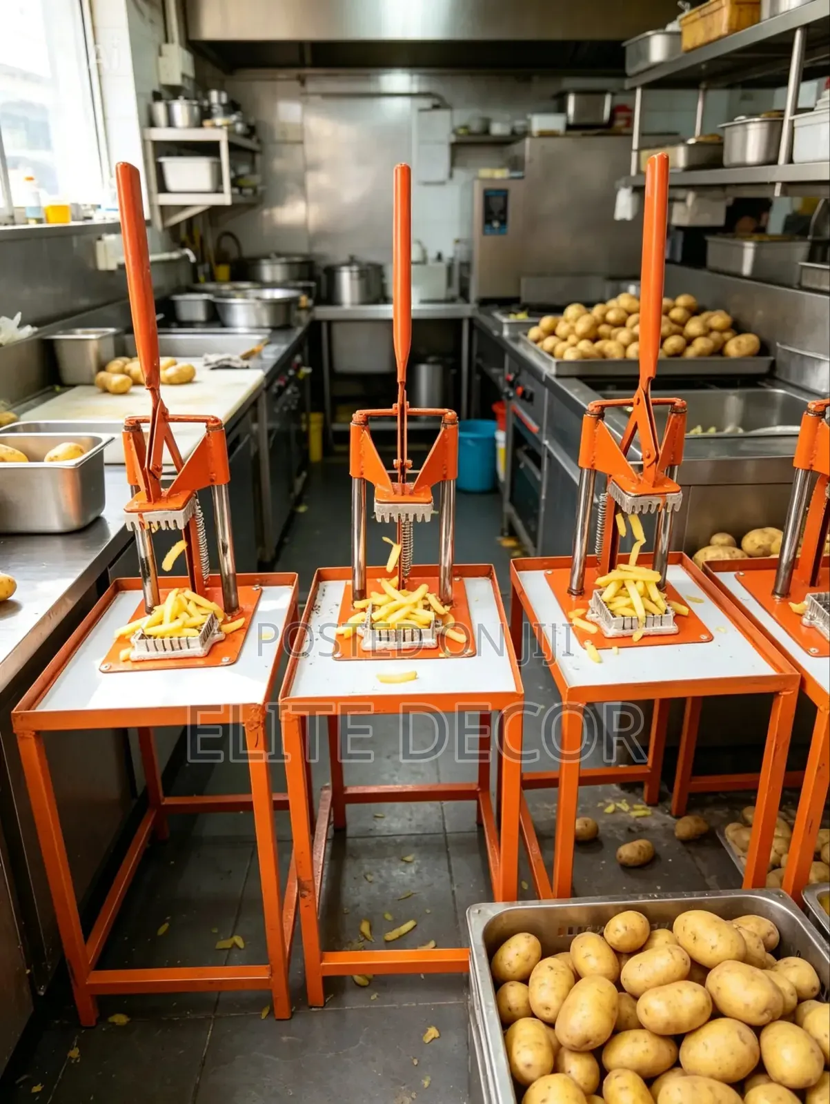 Commercial Chips Cutter – Fast Efficient French Fries Cutter